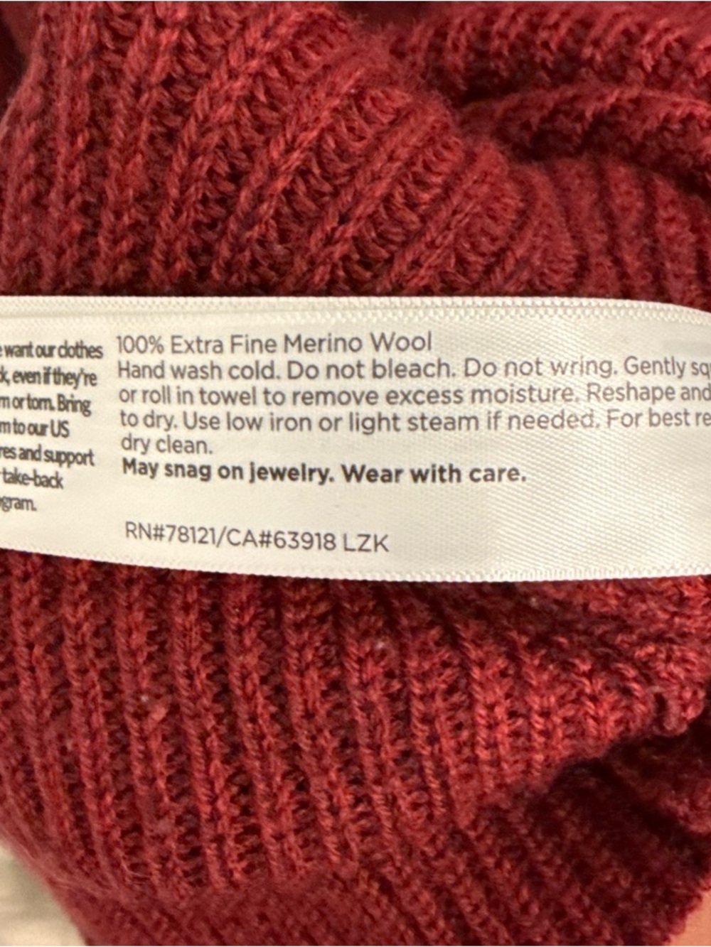 Eileen Fisher fine merino wool pull over sweater - Picture 8 of 9